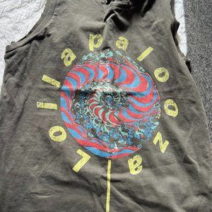 2022 Lollapalooza Lineup Tank Size M